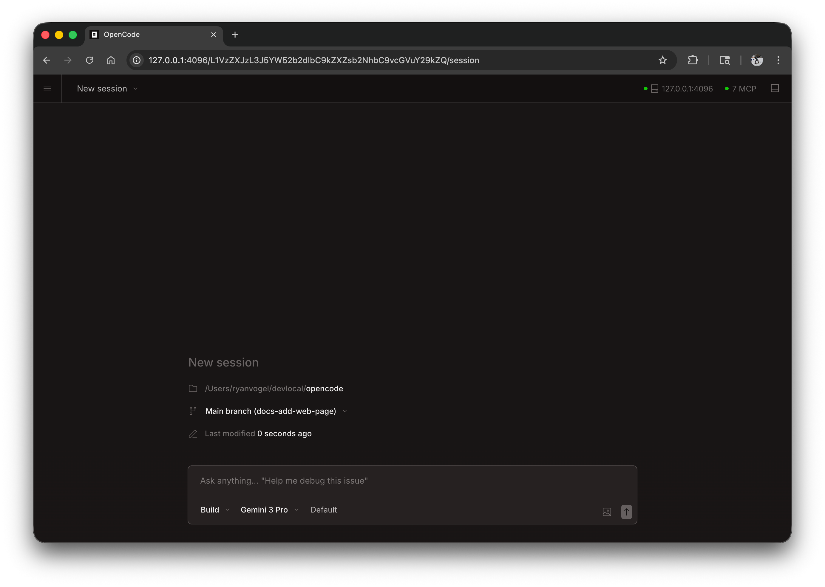 Fring Web - New Session